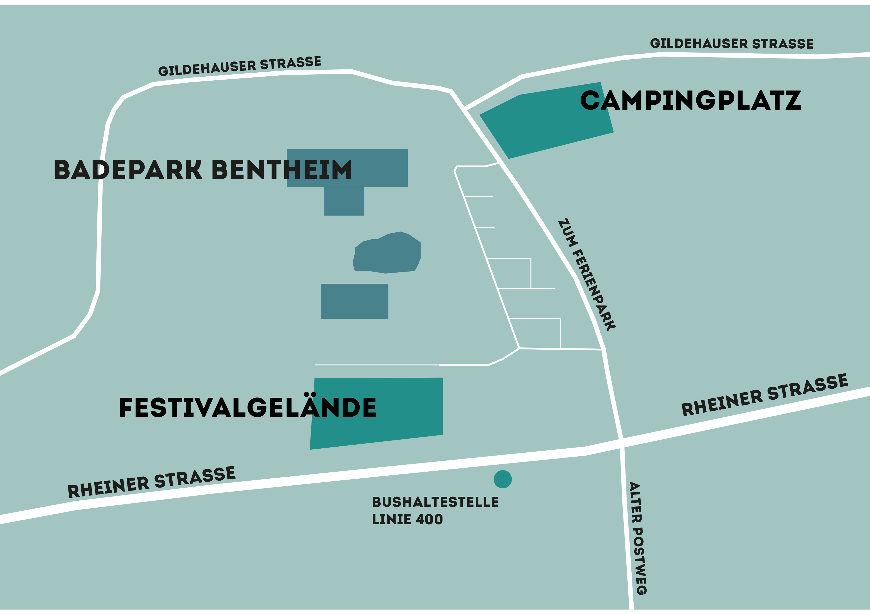 Camping Lageplan