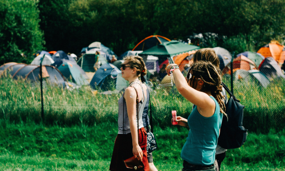 Campingplatz beim StoneRock 2015